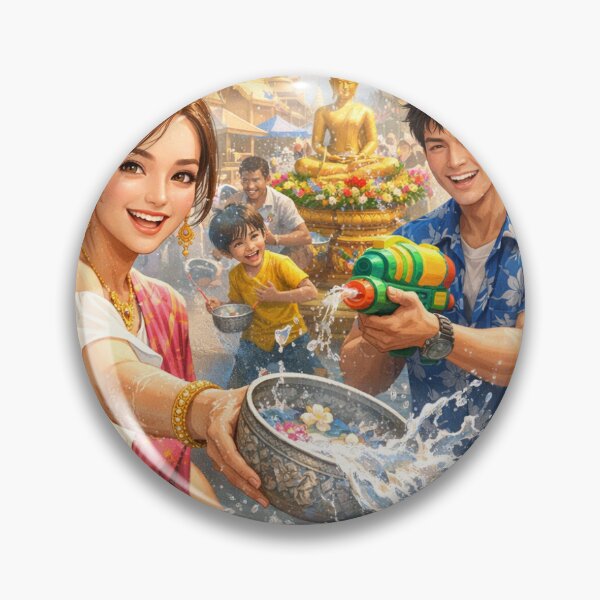 Item preview, Floral Waters of Thailand designed and sold by JakjanCo.