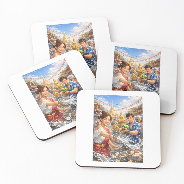 Item preview, Floral Waters of Thailand designed and sold by JakjanCo.