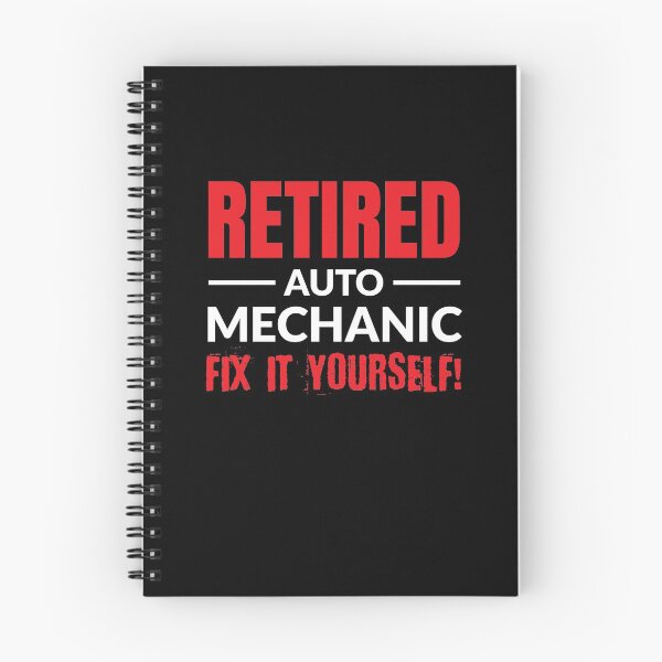 Item preview, Retired Auto Mechanic Fix It Yourself! designed and sold by LarkDesigns.