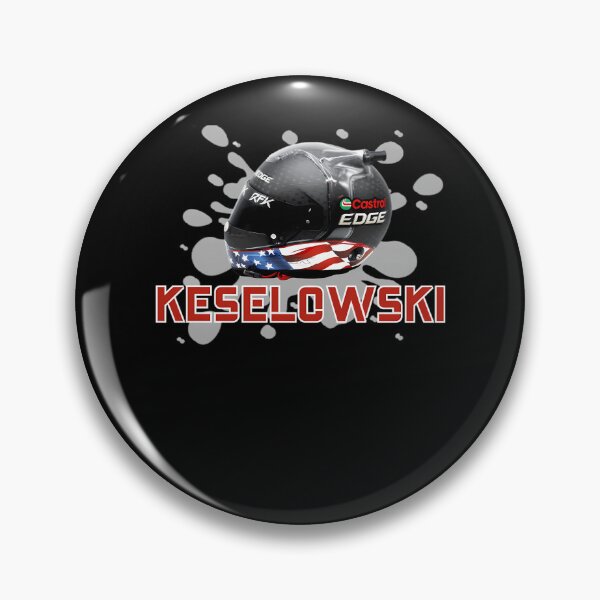 Item preview, Brad Keselowski2024 Helmet  designed and sold by Metzoprint.