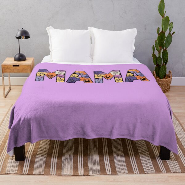 Item preview, Mama Floral Art – Colorful Flower Lettering Illustration designed and sold by MarselArt.