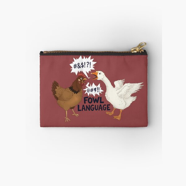 Item preview, Fowl Language Sticker designed and sold by LittleRockArt.