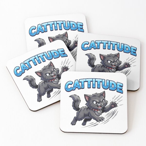 Item preview, Cattitude Cat Attitude Cat designed and sold by cjbizmedia.