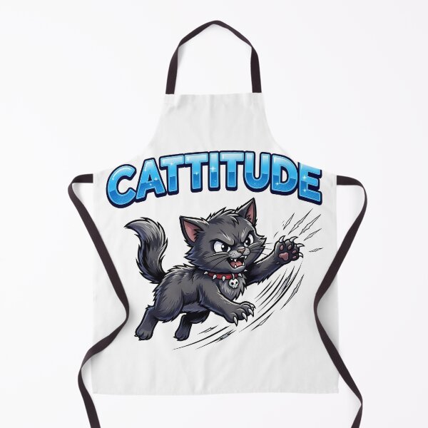 Item preview, Cattitude Cat Attitude Cat designed and sold by cjbizmedia.