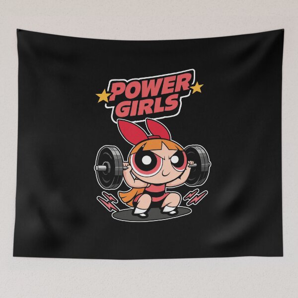 Item preview,  bombon squat power girl cartoon  designed and sold by Blck-Acid-Devil.