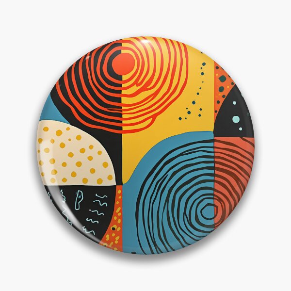 Item preview, Bold Abstract Geometric Art | Colorful Boho Shapes Pattern Gift designed and sold by DesignsByDessie.