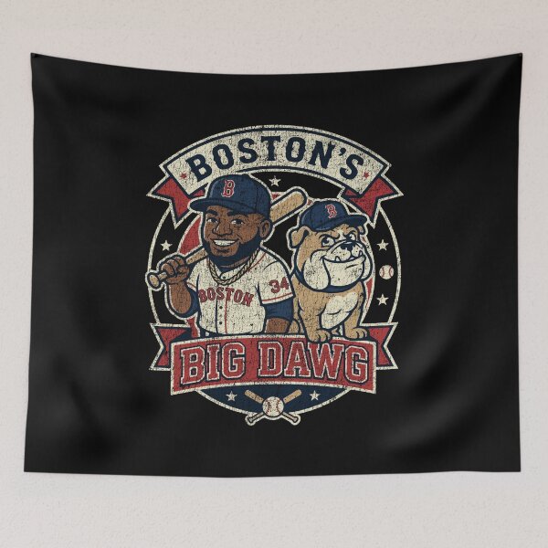 Item preview, Boston's Big Dawg Baseball Legend Fan Art designed and sold by Supri123.