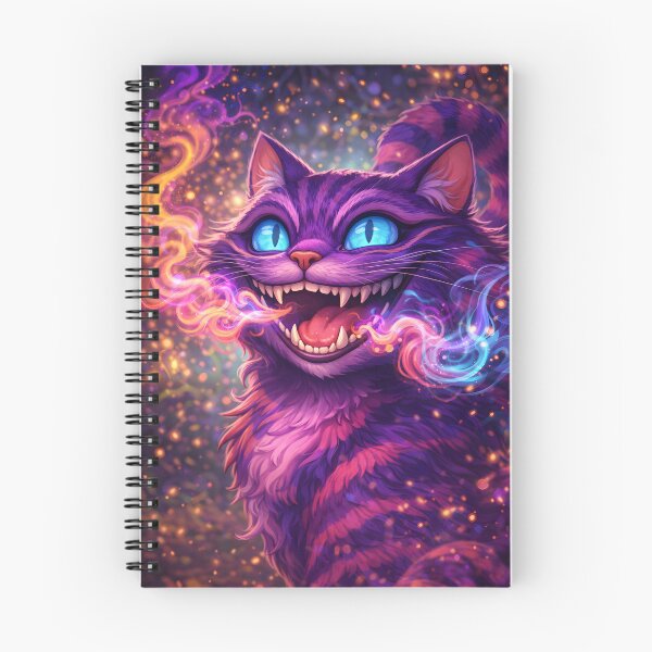 Item preview, Cosmic Cheshire Cat - Psychedelic Fantasy MagicCat designed and sold by Apocryphalwar.