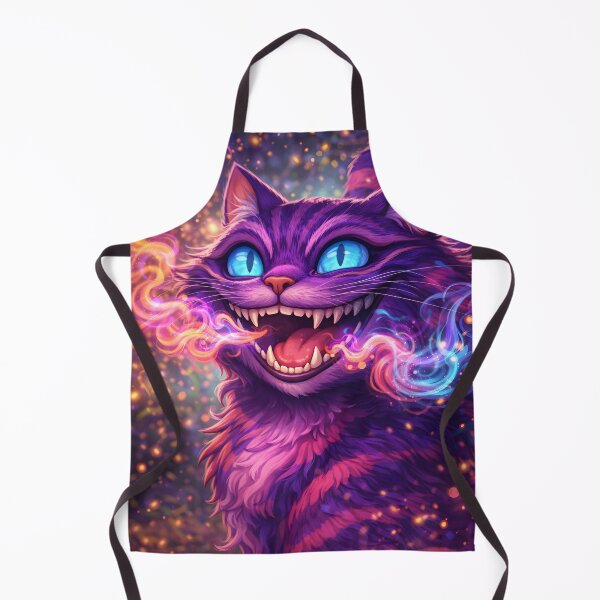 Item preview, Cosmic Cheshire Cat - Psychedelic Fantasy MagicCat designed and sold by Apocryphalwar.