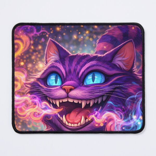 Item preview, Cosmic Cheshire Cat - Psychedelic Fantasy MagicCat designed and sold by Apocryphalwar.