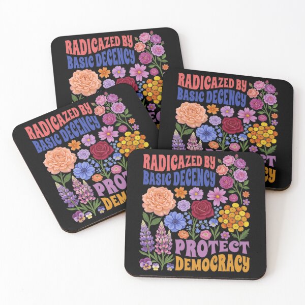 Item preview, Radicalized By Basic Decency Activism Democracy Equality designed and sold by SkeletonsDanger.