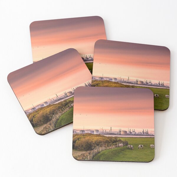 Item preview, Sunset over the Tees Estuary designed and sold by Martin Stokes Photography.