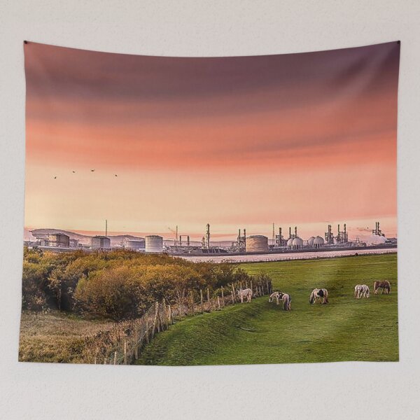 Item preview, Sunset over the Tees Estuary designed and sold by Martin Stokes Photography.