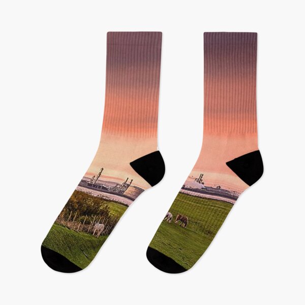 Item preview, Sunset over the Tees Estuary designed and sold by Martin Stokes Photography.