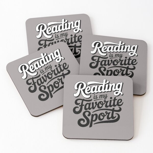 Item preview, Reading is My Favorite Sport for Librarian Bookworm designed and sold by BHMARTS.