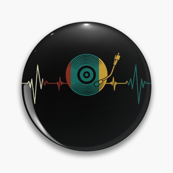 Item preview, Vinyl record heartbeat vinyl retro turntable DJ vintage designed and sold by Lenny Stahl.