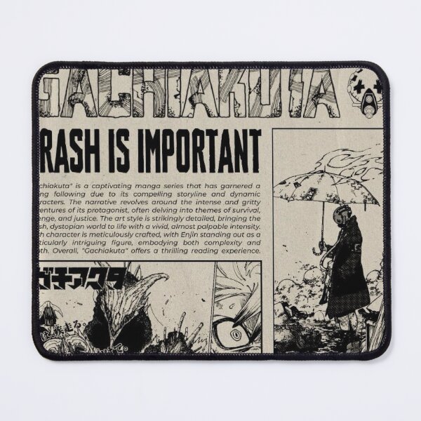Item preview, gachiakuta ‘trash is important’ poster designed and sold by lilypadblue.