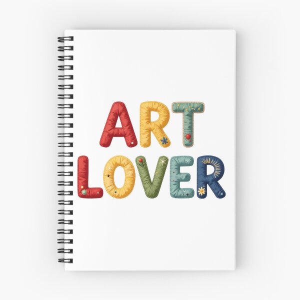 Item preview, ART LOVER - IN COLORFUL FAUX LETTERING designed and sold by AlexOBrienArt.