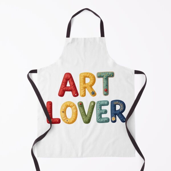 Item preview, ART LOVER - IN COLORFUL FAUX LETTERING designed and sold by AlexOBrienArt.