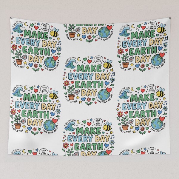 Item preview, Make Everyday Earth Day Earth Day Every Day designed and sold by issan-exe.