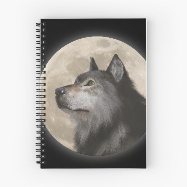Item preview, Wolf Moon designed and sold by Dingo-Digital.