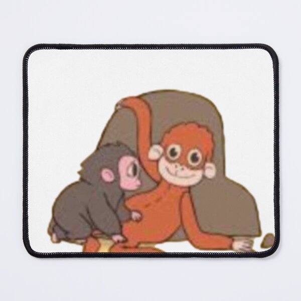 Item preview, Cute Monkey Friends Cuddling – Adorable Cartoon Moment designed and sold by JacobTshirt.