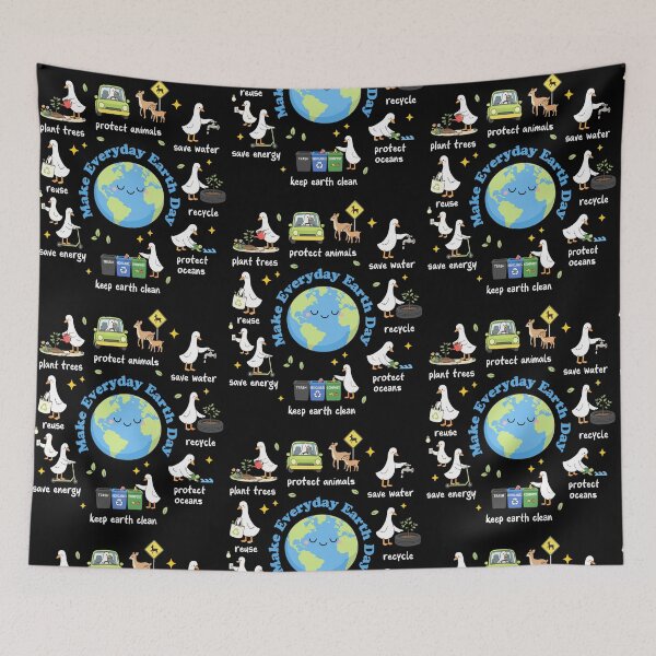 Item preview, Make Everyday Earth Day Silly Goose Conservation Nature designed and sold by issan-exe.