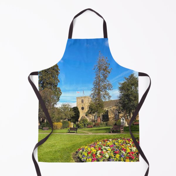 Item preview, Spring Flowers and Historic Church in Ponteland designed and sold by Violaman.