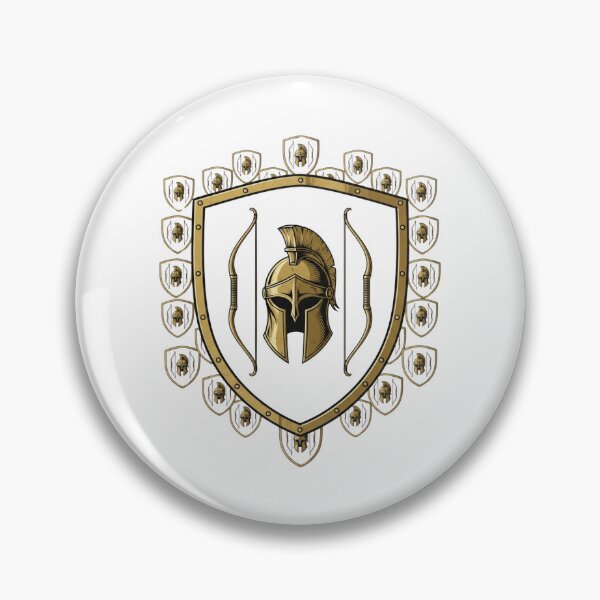 Item preview, Fantasy Warrior Shield Emblem designed and sold by Dzblack.