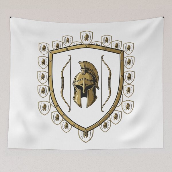 Item preview, Fantasy Warrior Shield Emblem designed and sold by Dzblack.
