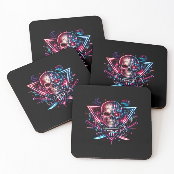 Item preview, Cyberpunk Skull Emblem designed and sold by CrumbyCrab62.