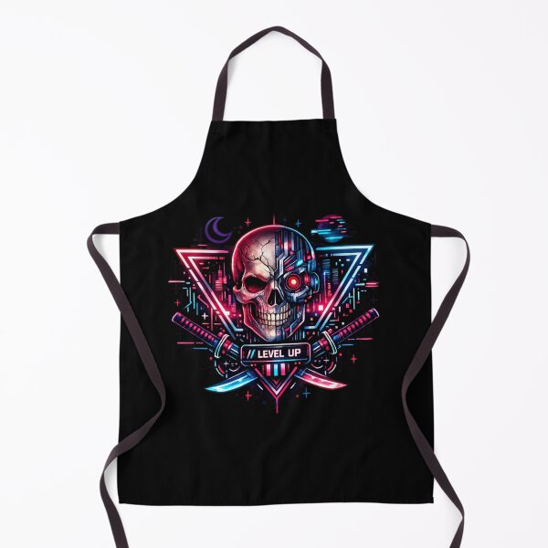 Item preview, Cyberpunk Skull Emblem designed and sold by CrumbyCrab62.