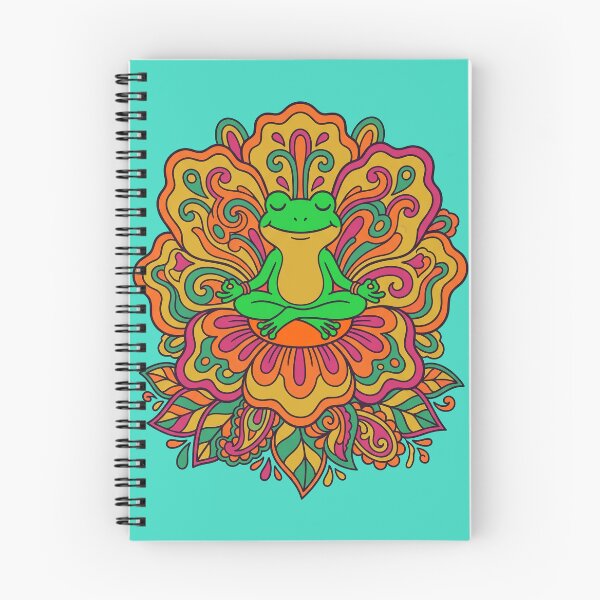 Item preview, Psychedelic Frog Meditation designed and sold by entinta2.