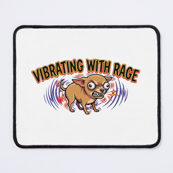 Item preview, Vibrating With Rage Funny Shaking Chihuahua designed and sold by Petzzz.