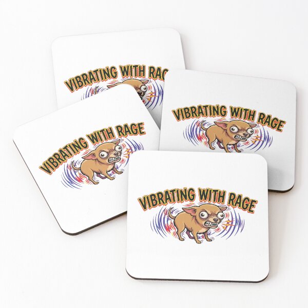Item preview, Vibrating With Rage Funny Shaking Chihuahua designed and sold by Petzzz.