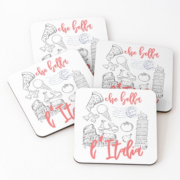 Item preview, Che Bella I'talia Italy Line Art Greeting Italy designed and sold by RDGNR.