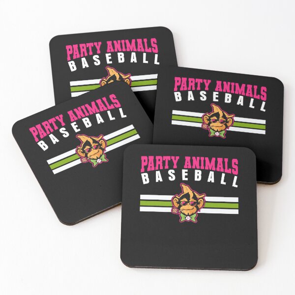 Item preview, Party Animals Baseball Monkey Funny Graphic designed and sold by RDGNR.