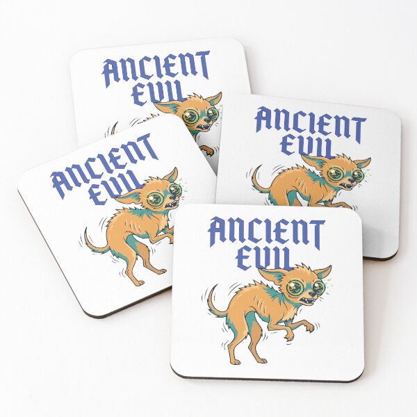 Item preview, Ancient Evil Tiny Shaking Chihuahua Humor designed and sold by Petzzz.