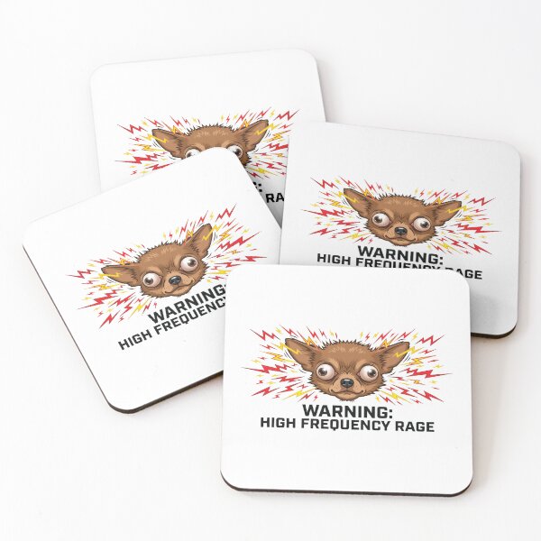 Item preview, Warning High Frequency Rage Shaking Chihuahua designed and sold by Petzzz.