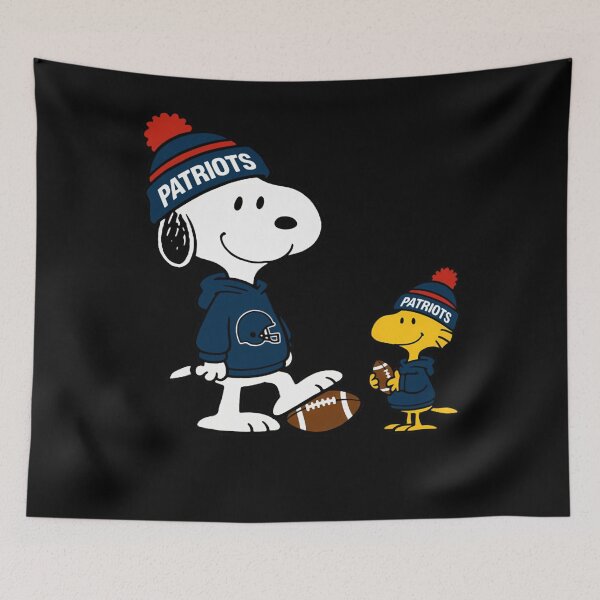Item preview, New England Patriots - Snoopy &amp; Woodstock Football Style M003  designed and sold by Tagalikha.