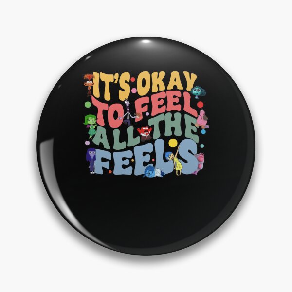 Item preview, Inside Out It's Okay To Feel All The Feels BCBA Mental Health Awareness designed and sold by RDGNR.