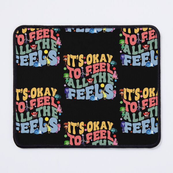 Item preview, Inside Out It's Okay To Feel All The Feels BCBA Mental Health Awareness designed and sold by RDGNR.