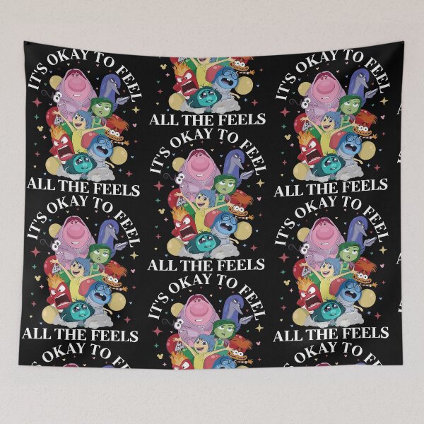 Item preview, It's Okay To Feel All The Feels Inside Out Mental Health Awareness Kids designed and sold by RDGNR.