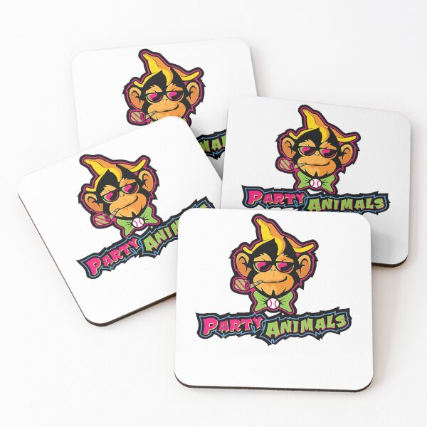 Item preview, Savannah Party Animals Baseball Funny Monkey Banana designed and sold by RDGNR.