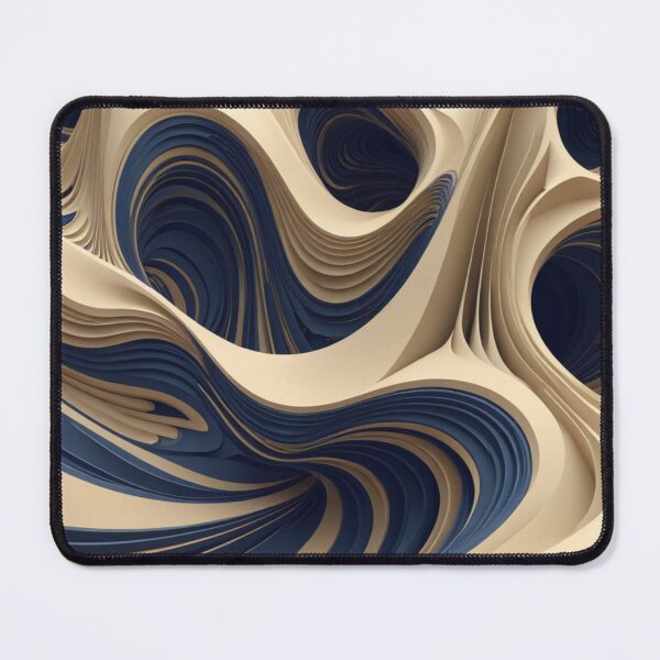 Item preview, Navy Cream Flow Layers designed and sold by Harmonic_Layers.