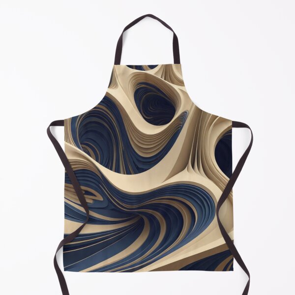 Item preview, Navy Cream Flow Layers designed and sold by Harmonic_Layers.