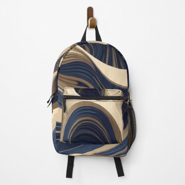 Item preview, Navy Cream Flow Layers designed and sold by Harmonic_Layers.