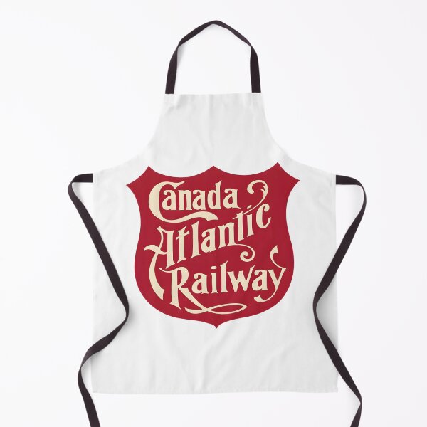 Item preview, Vintage Canada Atlantic Railway Shield Logo designed and sold by CharlieDesings.