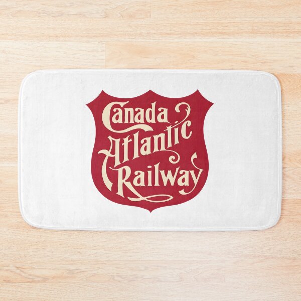 Item preview, Vintage Canada Atlantic Railway Shield Logo designed and sold by CharlieDesings.
