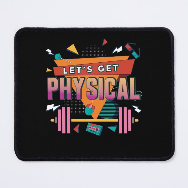 Item preview, Lets Get Physical Retro 80s Fitness Gym Workout Fitness designed and sold by Lenny Stahl.